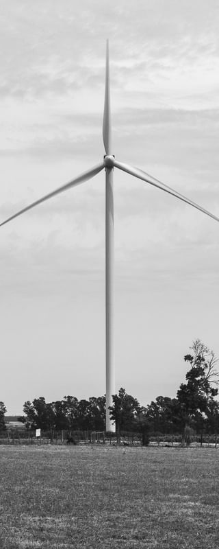 ENERGIA EÓLICA PRETO E BRANCO