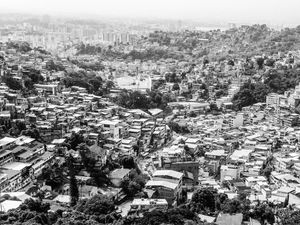 MORRO SANTA MARTA NO RIO DE JANEIRO