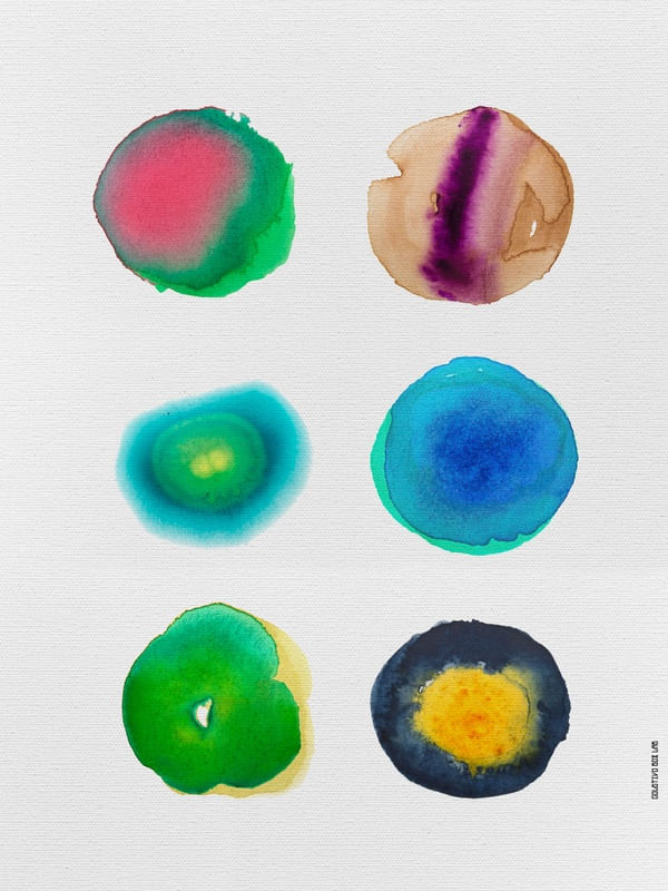 WATERCOLOR COLORFUL II