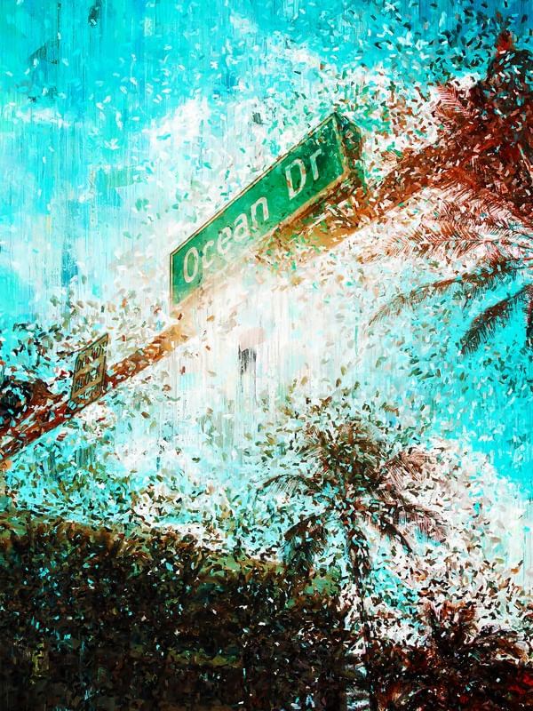 OCEAN DRIVE EM TINTA