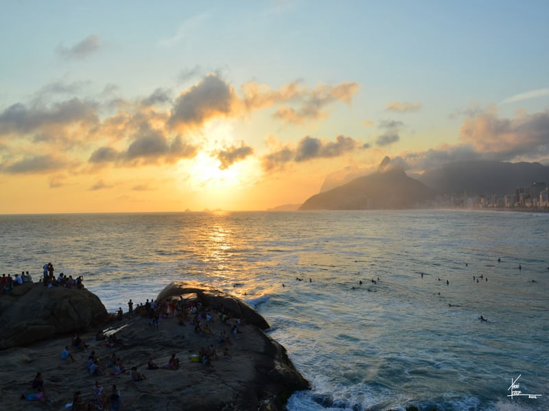 AS CORES DO RIO - POR DO SOL