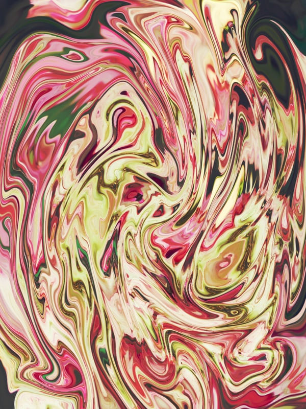 ABSTRACT MARBLE PAINTING XXII