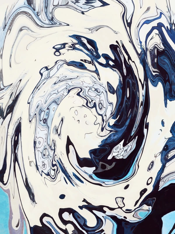 ABSTRACT MARBLE PAINTING XXVII
