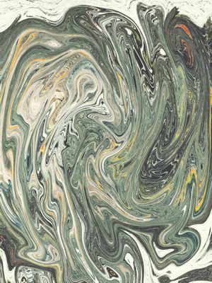 ABSTRACT MARBLE PAINTING XXIX