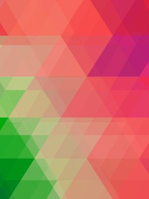 GREEN PINK GEOMETRY