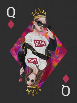 QUEEN CARD