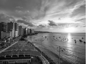 POENTE NA PRAIA DE MUCURIPE NIGRI