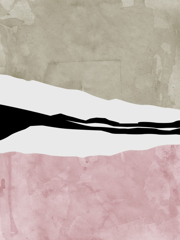ABSTRATO CONTORNO PRETO III - TRÍPTICO