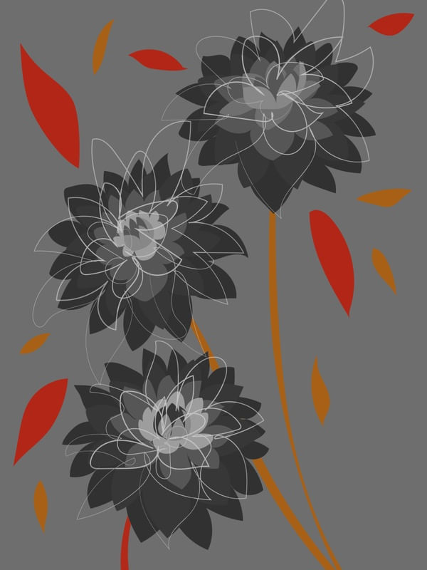 BLACK DAHLIAS