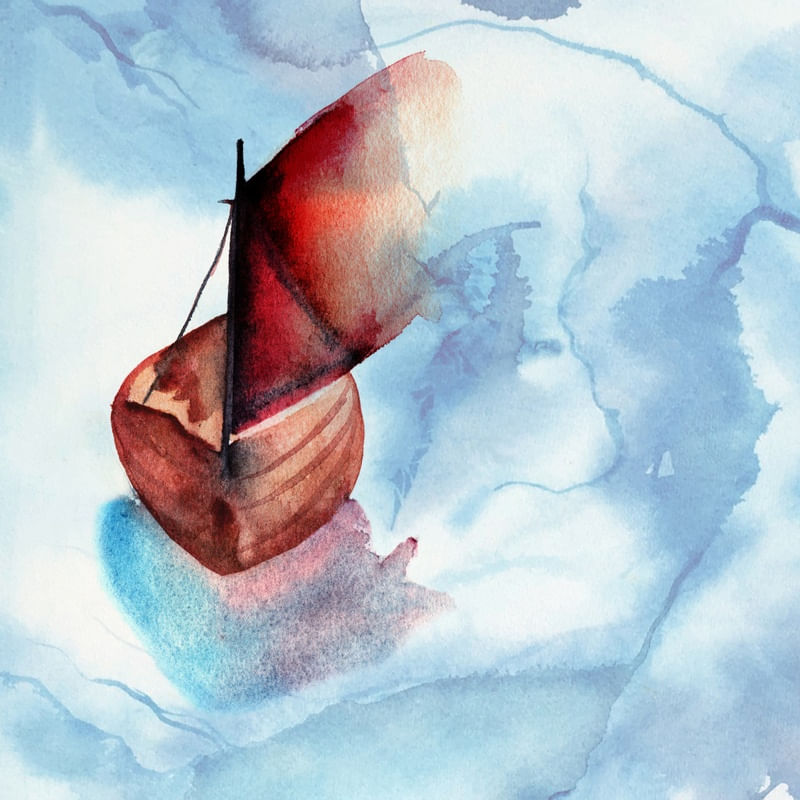 BARCO AZUL T