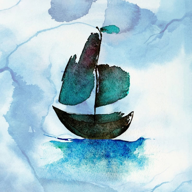 BARCO AZUL K