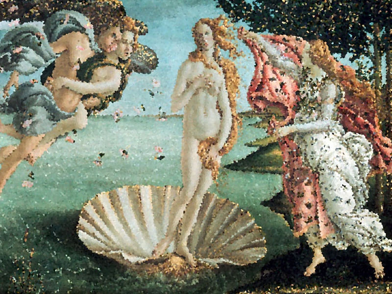 GEOMETRIC THE BIRTH OF VENUS