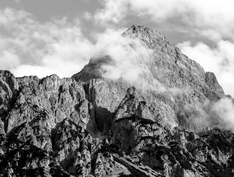 TOPO DA MONTANHA NA AUSTRIA