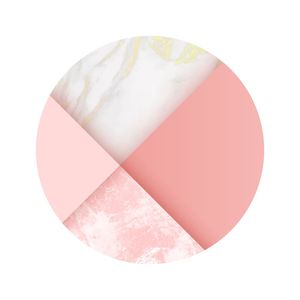 PINK MARBLE CIRCLE II