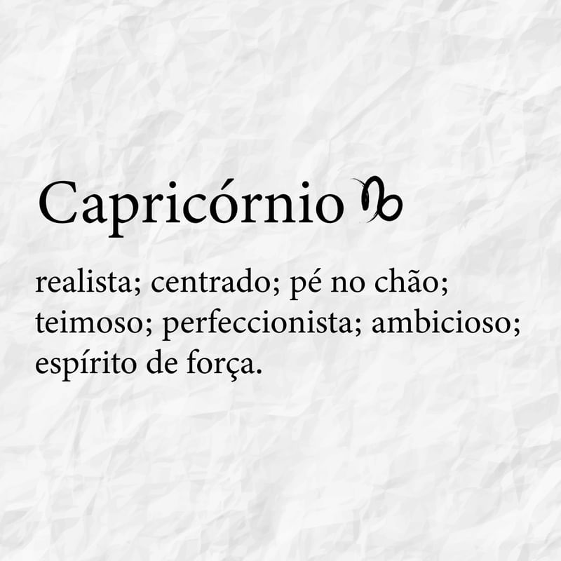 ESPÍRITO DE CAPRICÓRNIO