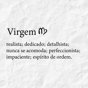 ESPÍRITO DE VIRGEM