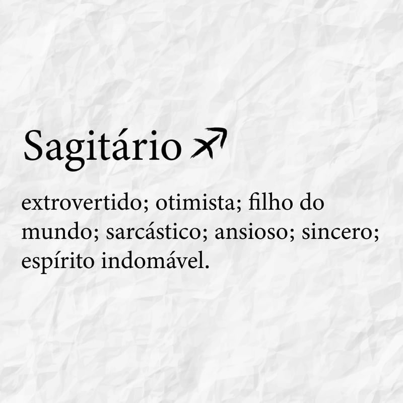 ESPÍRITO DE SAGITÁRIO