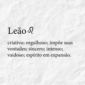 ESPÍRITO DE LEÃO