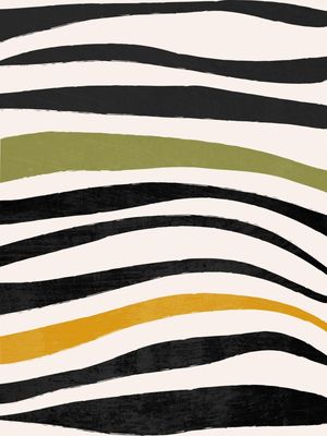 LISTRAS PRETO E COLORIDO II - DÍPTICO