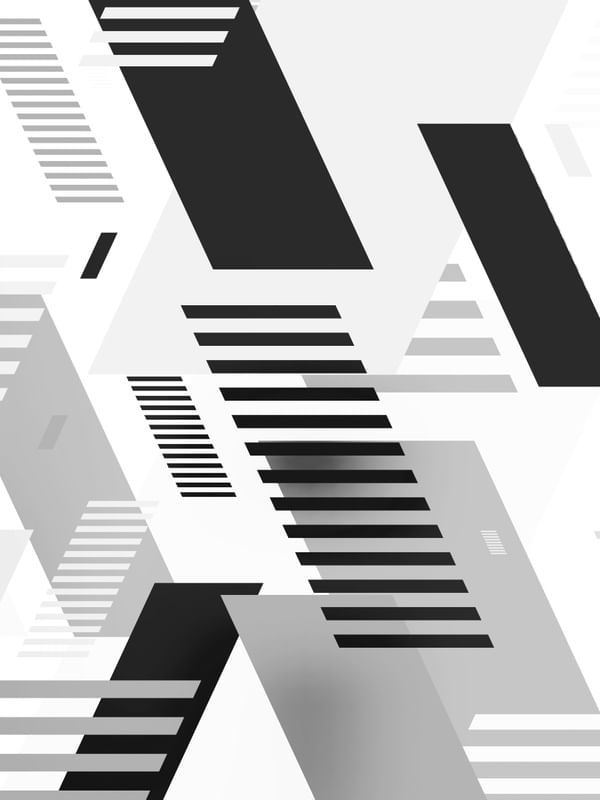 GEOMETRICO ABSTRATO GRAY - 120X160 - GT-AB 02