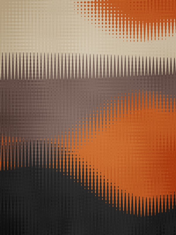 SERENATA LARANJA ABSTRATA