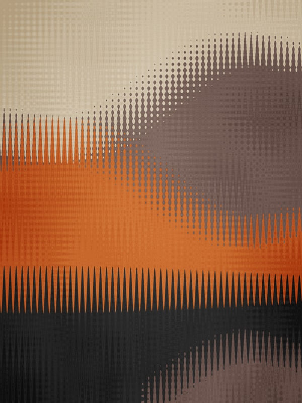 SERENATA LARANJA ABSTRATA II