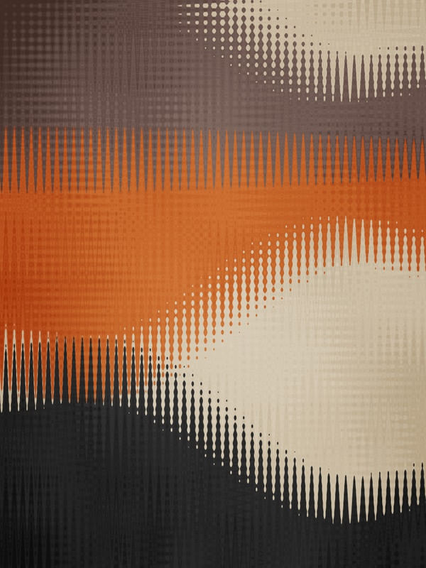SERENATA LARANJA ABSTRATA III