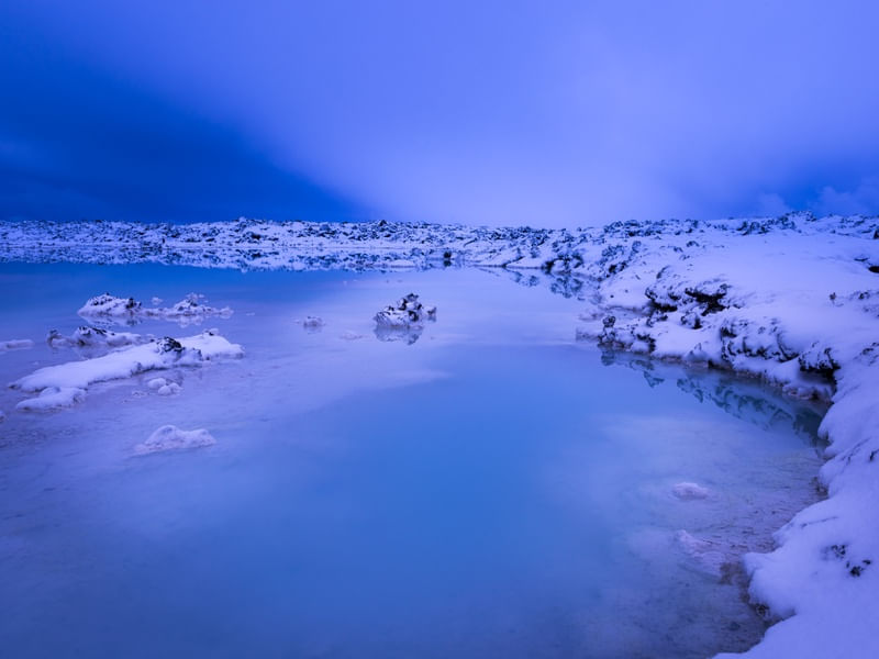 DEEP COLD BLUE