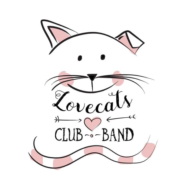 LOVECATS HEART CLUB BAND