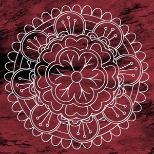 MANDALA MAR VERMELHO