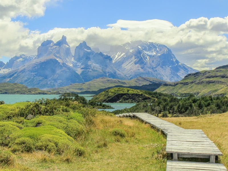 UMA PASSARELA EM TORRES DEL PAINE