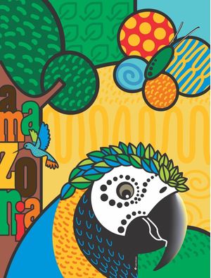 ARARA CANINDÉ - COLEÇÃO AMAZÔNIA