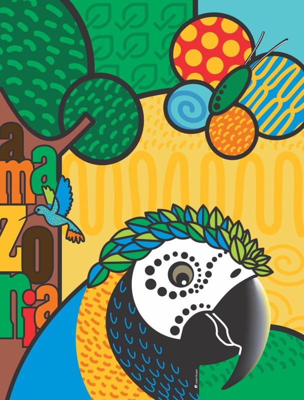 ARARA CANINDÉ - COLEÇÃO AMAZÔNIA