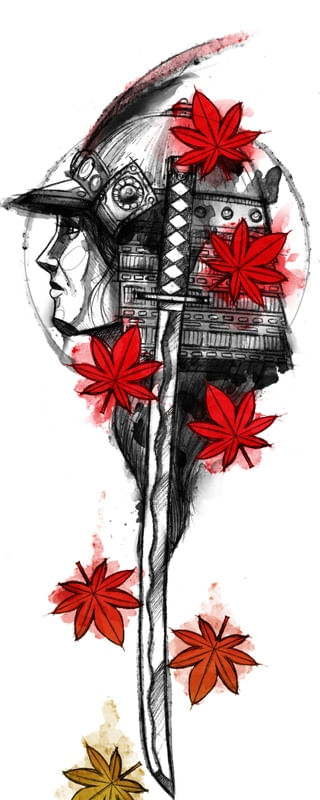 SAMURAI E MOMIJI