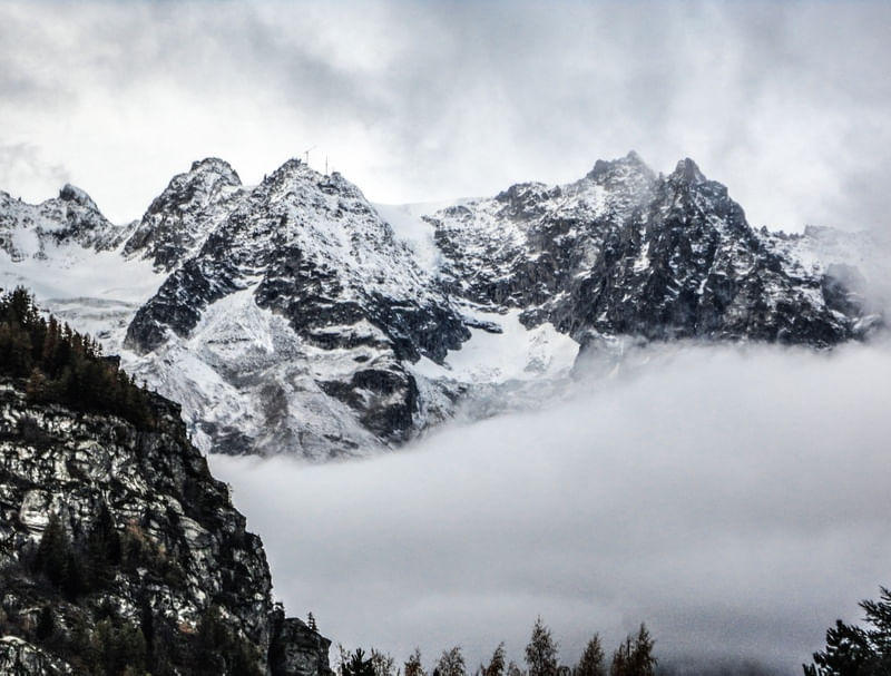 MONTE BIANCO - LIMITE ITÁLIA E FRANÇA