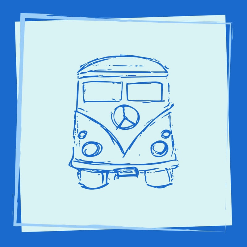 KOMBI AZUL