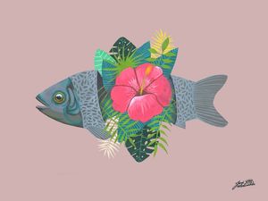 FISH LEAVES