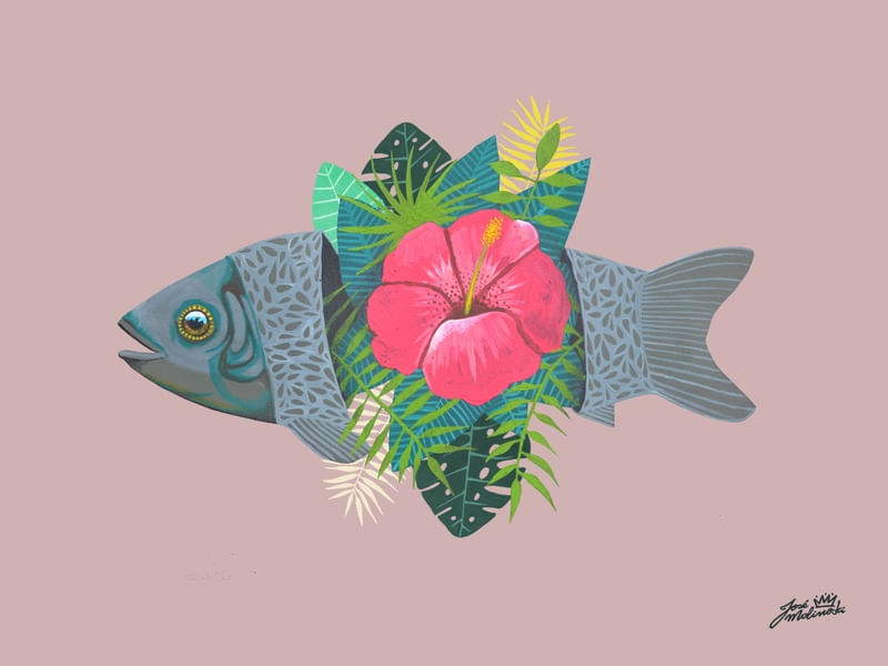FISH LEAVES