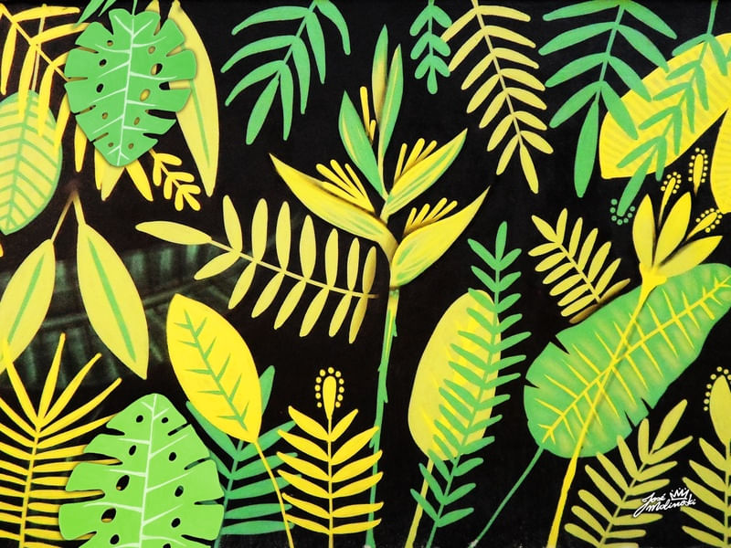 GREEN LEAVES