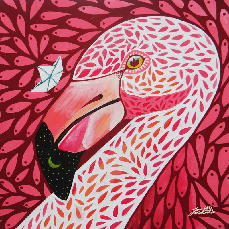 FLAMINGO LEAVES