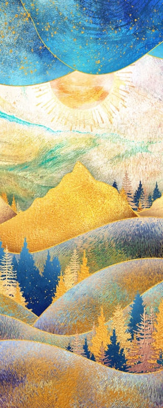 BEAUTY OF NATURE - ILLUSTRATION III - PANORAMIC