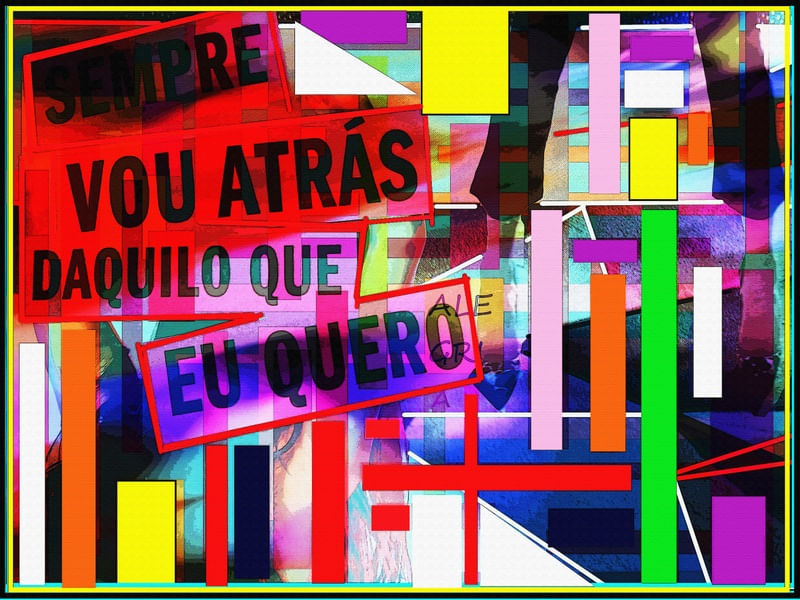 SEMPRE VOU ATRÁS DAQUILO QUE EU QUERO 02 ARTISTA GLORIA RIMES