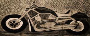 HARLEY DAVIDSON EM PONTA SECA