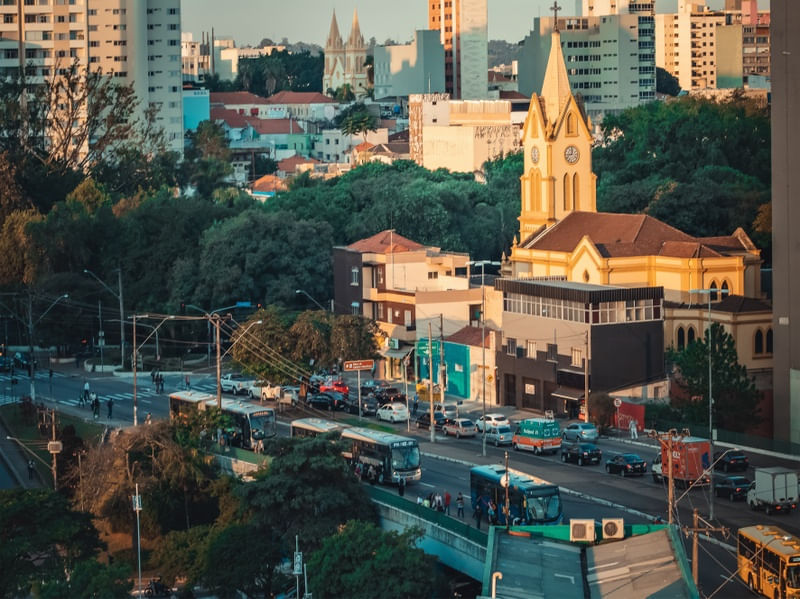 VISTA DA AVENIDA JUNDIAÍ