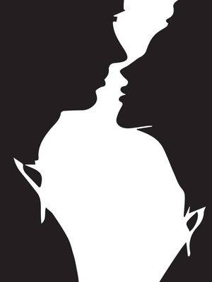 LOVERS - MINIMAL LINE DRAWING ART PRINT6 ART PRINT ART PRINT