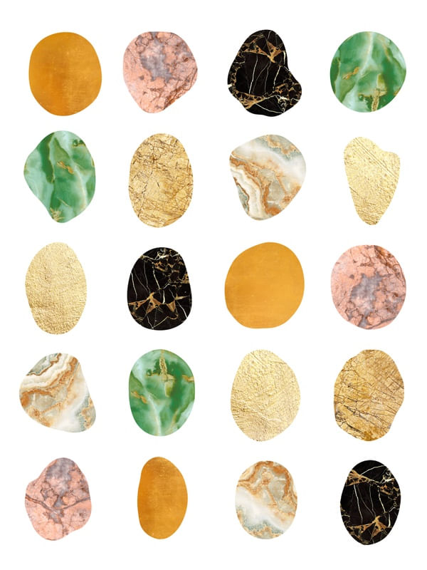PEDRAS COLORIDAS