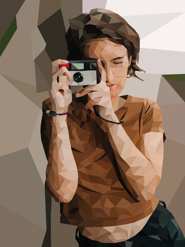 LOW POLY PHOTOGRAPHER