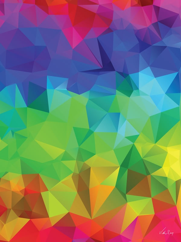 GEOMETRICO ABSTRATO COLOR - 120X160 - GT-AB - 31A