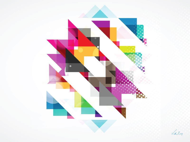 GEOMETRICO ABSTRATO COLOR - 160X120 - GT-AB - 27A1