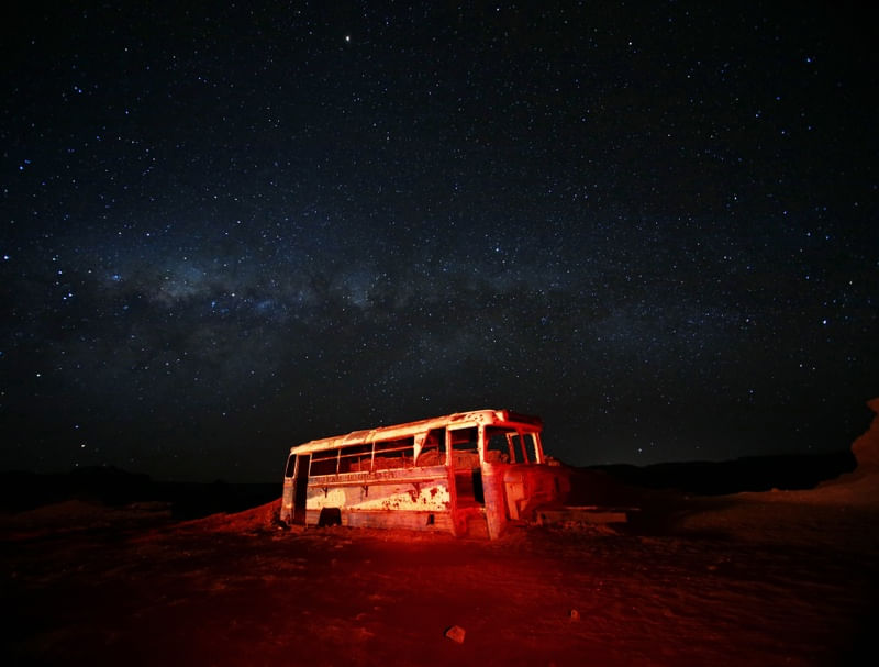 DESERT'S NIGHT SKY